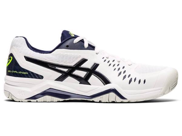 Asics Tennisschoenen Heren, GEL-CHALLENGER Donkerblauw/Wit - Asics Schoenen Te Koop | B7104653-IA